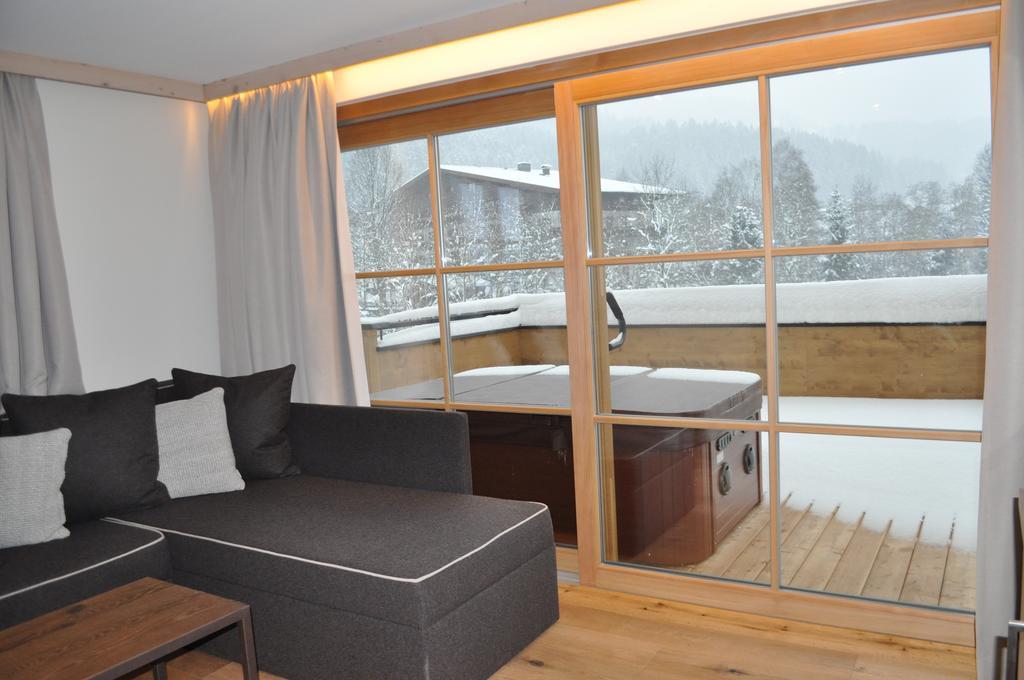 Alpen Chalet Dorfwies Kirchberg in Tirol Oda fotoğraf